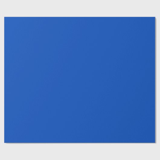 Chroma-Schlüsselfarbe Blau Geschenkpapier (Flach)