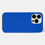 Chroma-Schlüsselfarbe Blau iPhone Hülle (Rückseite (Horizontal))