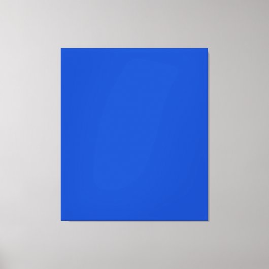 Chroma-Schlüsselfarbe Blau Leinwanddruck (Vorderseite)