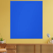 Chroma-Schlüsselfarbe Blau Leinwanddruck (Insitu (Wohnzimmer))
