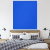 Chroma-Schlüsselfarbe Blau Leinwanddruck (Insitu (Schlafzimmer))