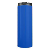 Chroma-Schlüsselfarbe Blau Thermosbecher (Rückseite)