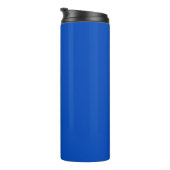 Chroma-Schlüsselfarbe Blau Thermosbecher (Nach rechts gedreht)