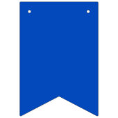 Chroma-Schlüsselfarbe Blau Wimpelkette (Erste Fahne)