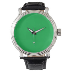 Chroma-Schlüsselfarbe Grün Armbanduhr