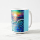 Chroma Sea Seascape Kaffeetasse (VorderseiteRechts)
