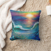 Chroma Sea Seascape Kissen (Decke)