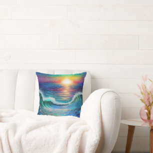Chroma Sea Seascape Kissen