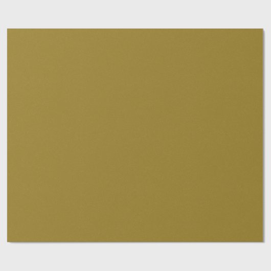 Chroma Textura - Ocker Geschenkpapier (Flach)