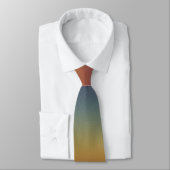 Chroma Textura - Rainbow Sunset Gradient Neck Tie Krawatte (Gebunden)