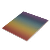 Chroma Textura - Regenbogen Sunset Keramik Tile Fliese (Seite)