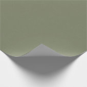 Chroma Textura - Salbei-Geschenkpapier Geschenkpapier (Ecke)