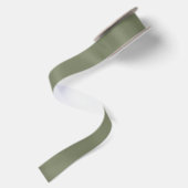 Chroma Textura - Salbeiband Satinband (Rückseite)