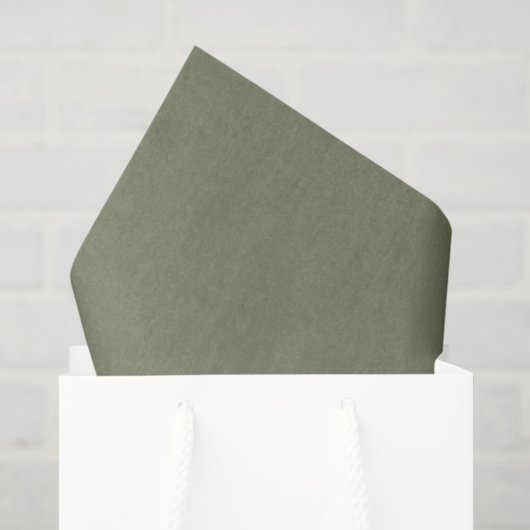 Chroma Textura - Salbeigrüne Tissuepapiere Seidenpapier (Geschenktüte)