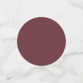 Chroma Textura - Wein Confetti Konfetti (Klein Vorderseite)