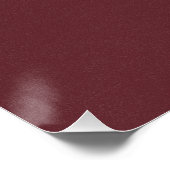 Chroma Textura - Weinglänzendes Plakatpapier Poster (Ecke)