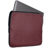 Chroma Textura - Wine Laptop-Sieb Laptopschutzhülle (Vorne Rechts)