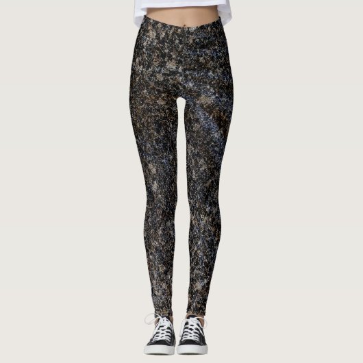 Chromabestrom (Kontrastspalten) Leggings (Vorderseite)