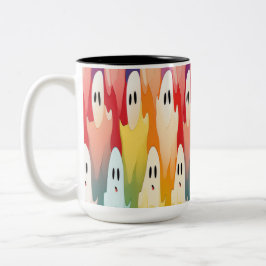 ChromaGhosts: Eine Rainbow Haunting Collection Zweifarbige Tasse