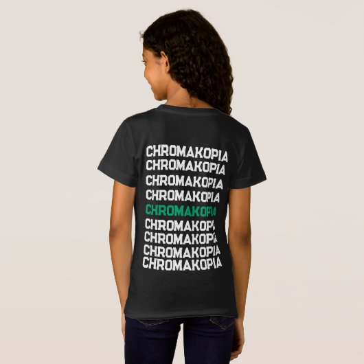CHROMAKOPIEN - WIEDERHOLUNG DER DRUCKKINDER T-Shirt (Schwarz voll)