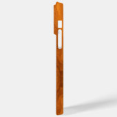 Chromanschor auf Teak Wood Print Case-Mate iPhone Hülle (Rückseite / Links)