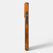 Chromanschor auf Teak Wood Print Case-Mate iPhone Hülle (Rückseite / Links)