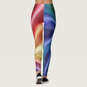 Chromaspirale Blüte Leggings (Rückseite)