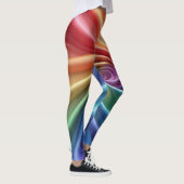 Chromaspirale Blüte Leggings (Rechts)