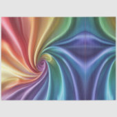 Chromaspirale Blüte Seidenpapier (Vorderseite)