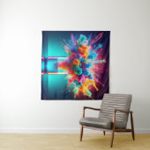 Chromatic Alchemy Wandteppich (Beispiel (Horizontal))