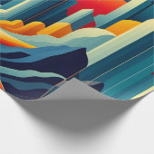 Chromatic Cityscape Geschenkpapier (Ecke)