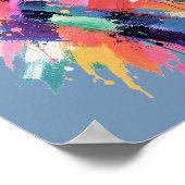 Chromatic Collision Poster (Ecke)