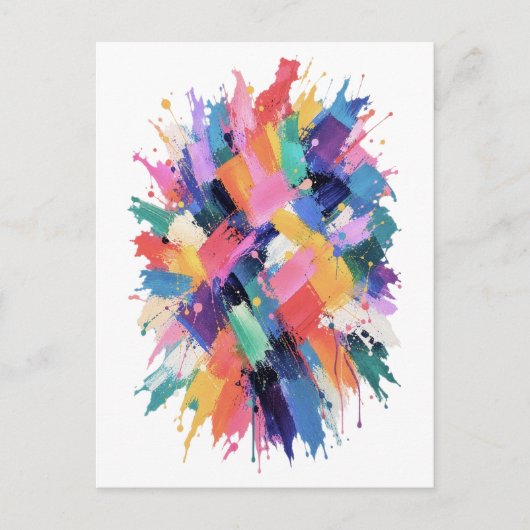 Chromatic Collision Postkarte (Vorderseite)