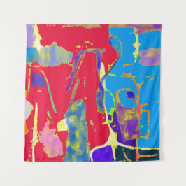 Chromatic Collision  Primary Pulse Wandteppich