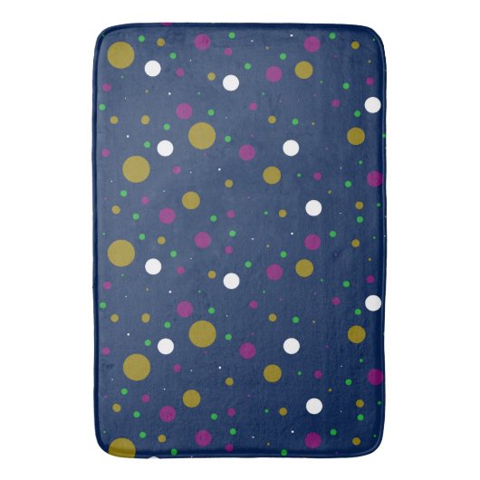 Chromatic Confetti Badematte (Vorderseite Vertikal)