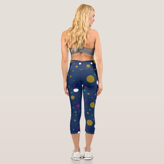 Chromatic Confetti Capri Leggings (Rückseite)