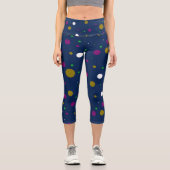 Chromatic Confetti Capri Leggings (Vorderseite)