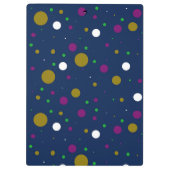 Chromatic Confetti Klemmbrett (Rückseite)