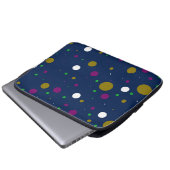Chromatic Confetti Laptop Sleeve (Vorne Knopf)