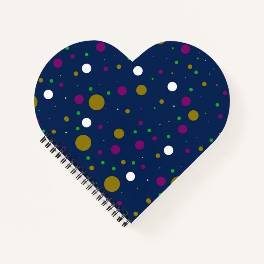 Chromatic Confetti Notizblock (Vorderseite)