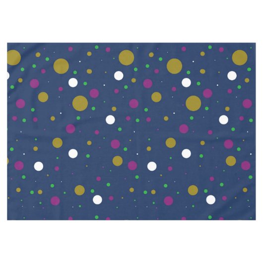 Chromatic Confetti Tischdecke (Vorderseite (Horizontal))