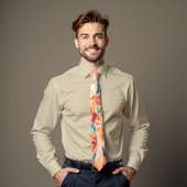 Chromatic Crescendo Abstrakte Kunst Krawatte