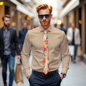 Chromatic Crescendo Abstrakte Kunst Krawatte