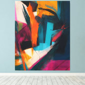 Chromatic Crosscurrents Leinwanddruck (Insitu (Holzboden))