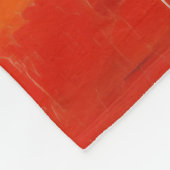 Chromatic Crossroads Abstract Digital Painting Fleecedecke (Ecke)