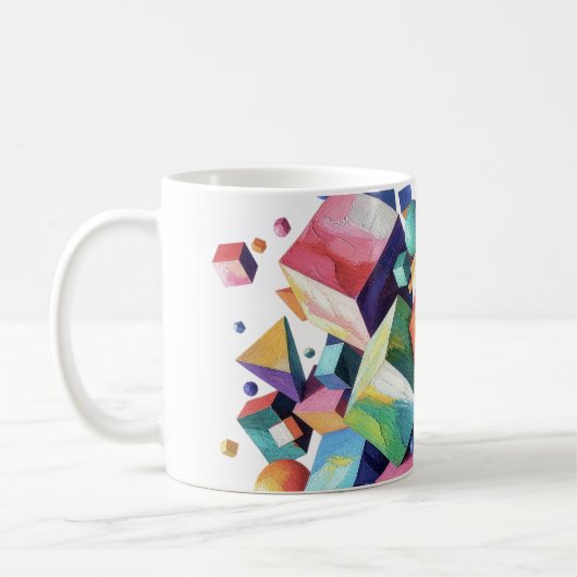 Chromatic Cube Symphony Kaffeetasse (Links)