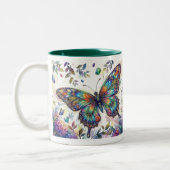 chromatic flight Mug Zweifarbige Tasse (Links)