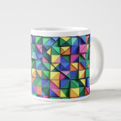 Chromatic Fracture Jumbo-Tasse (Vorderseite Rechts)