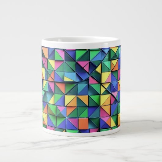 Chromatic Fracture Jumbo-Tasse (Vorderseite)