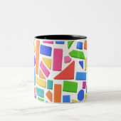 Chromatic Geometry Zweifarbige Tasse (Mittel)